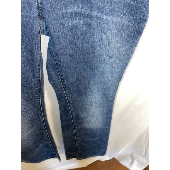 American Eagle Outfitters Women’s Bootcut Jeans Size 2 Petite Blue Rodeo Cowgirl - Picture 7 of 12